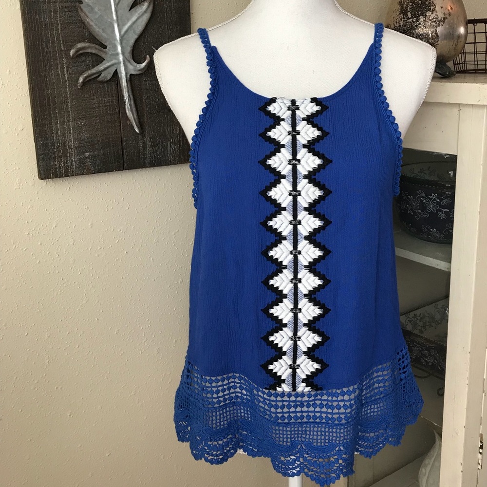 Blue Hazel tank - Picture 1 of 5